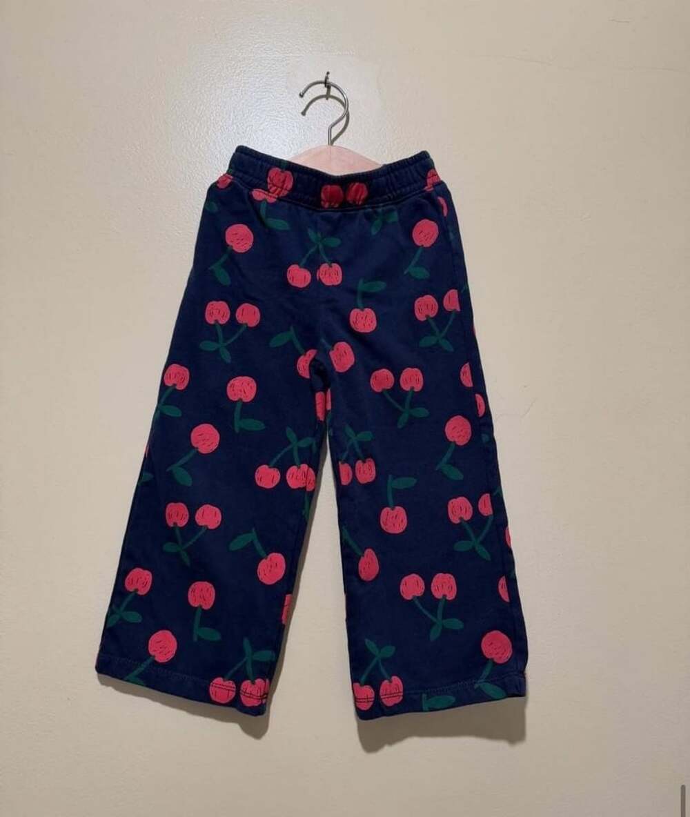 Old Navy Toddler Girls Cherry Print Pull-On Pants Size 3T